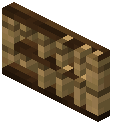 Fence gate Stick darkoak (oak post)