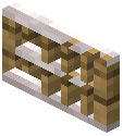 Fence gate Stick pale_oak (oak post)