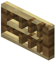 Fence gate Stick birch (spruce post)