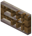 Fence gate Stick poplar (spruce post)