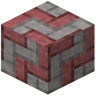 Red and white granite paver 01