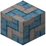 White and blue granite paver 01