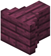 Crimson planks wall frame