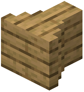 Oak planks wall frame