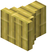 stripped bamboo wood wall frame