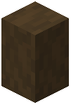 Stripped dark oak wood wall