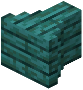 Warped planks wall frame