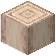 Stripped Sunroot Log