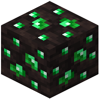 Gloomslate Emerald Ore