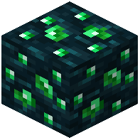 Sculk Stone Emerald Ore