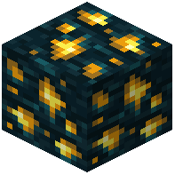 Sculk Stone Gold Ore
