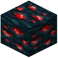 Sculk Stone Redstone Ore