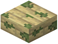 Mossy Birch Planks Slab
