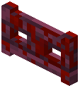 Mossy Crimson Fence Gate