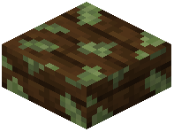 Mossy Dark Oak Slab
