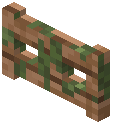 Mossy Jungle Fence Gate
