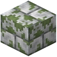 Mossy Polished Diorite Bricks
