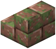 Mossy Polished Granite Bricks Stairs