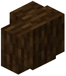 Spruce Log Wall
