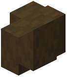 Stripped Dark Oak Log Wall