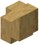 Stripped Oak Log Wall