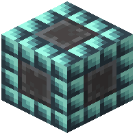 Aqua Small Deepslate Tiles