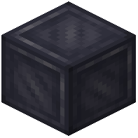 Black Dark Metal Block