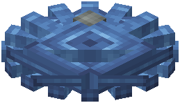 Blue Large Cogwheel