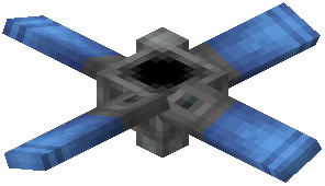 Blue Large Fan