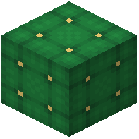 Green Velvet Block