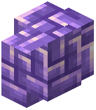 Small Amethyst Brick Wall