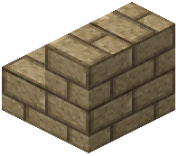 Weathered Sand Brick Stairs