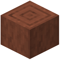 Stripped Redwood Log