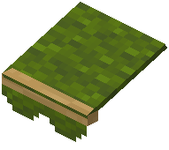 Green Wool Awning