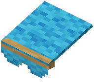 Light Blue Wool Awning
