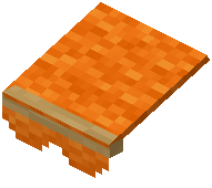 Orange Wool Awning