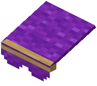 Purple Wool Awning