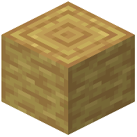 Stripped Coconut Log