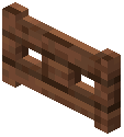 Walnut Fence Gate