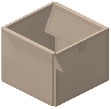 Large Cardboard Box Open