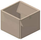 Middle Cardboard Box Open