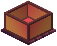 Crimson Metal Chest