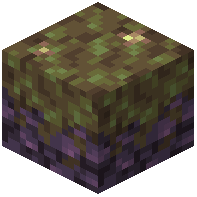 Glowing Mossy Dusted Gravel