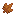 Orange Maple Leaf Litter