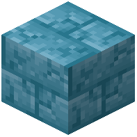 Cracked Blue Stone Bricks