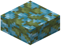 Mossy Blue Cobblestone Slab