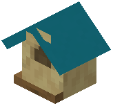 Cyan Birdhouse