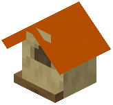 Orange Birdhouse
