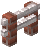 Brick Pale Oak Fence