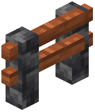 Cobbled Deepslate Acacia Fence